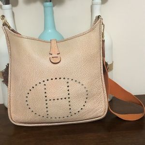 Sold. Hermes Evelyne Dalmatian Buffalo